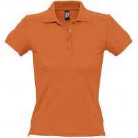 POLO PIQUÉ M/M 4 BOT PEOPLE LARANJA 